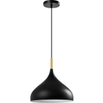 Quvio Hanglamp Rond - Quv5129l-black - Zwart