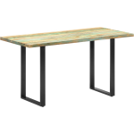 Vidaxl Eettafel 140x70x76 Cm Massief Gerecycled Hout