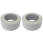 2x Ducttape Rol Wit 50mm X 50 Meter - Tape (Klussen)