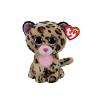 ty Beanie Boo&apos;s Livvie Leopard 15cm
