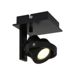 Steinhauer Spot Quatro 1 Lichts Led 7549 - Zwart