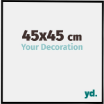 Your Decoration Evry Kunststof Fotolijst 45x45cm Mat - Zwart