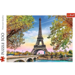 Puzzel Romantisch Parijs 500 Stukjes