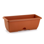 Forte Plastics Plantenbak Terra Cotta Rechthoekig 40 X 20 X 17 Cm - Plantenbakken - Rood