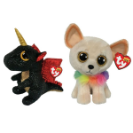 ty - Knuffel - Beanie Boo&apos;s - Grindal Dragon & Chewey Chihuahua