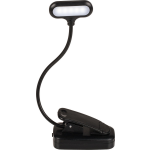 Leeslamp/bureaulamp Led Met Klem Oplaadbaar 28 Cm - Bureaulampen - Zwart