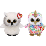 ty - Knuffel - Beanie Buddy - Austin Owl & Enchanted Owl