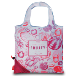Punta Shopper Fruity Dames 22 Liter Polyester Wit//rood - Roze