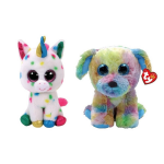 ty - Knuffel - Beanie Boo&apos;s - Harmonie Unicorn & Max Dog
