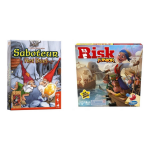 Hasbro Spellenbundel - 2 Stuks - Saboteur: Het Duel & Risk Junior
