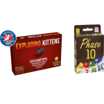 Mattel Spellenbundel - Kaartspel - 2 Stuks - Exploding Kittens & Phase 10