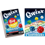 White Goblin Games Spellenbundel - 2 Stuks - Dobbelspel - Qwixx Big Points & 2 Extra Scoreblocks