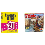 Hasbro Spellenbundel - 2 Stuks - Twenty One & Risk Junior
