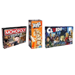 Hasbro Spellenbundel - 3 Stuks - Monopoly Valsspelerseditie & Jenga & Cluedo