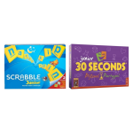 Mattel Spellenbundel - 2 Stuks - Scrabble Junior & 30 Seconds Junior