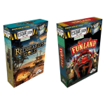 Identity Games Uitbreidingsbundel - Escape Room - 2 Stuks - Uitbreiding Funland & Uitbreiding Redbeard&apos;s Gold