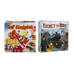 Spellenbundel - 2 Stuks - Stef Stuntpiloot & Ticket To Ride Europe
