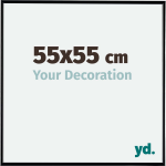 Your Decoration Evry Kunststof Fotolijst 55x55cm Hoogglans - Zwart