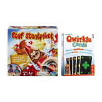 Spellenbundel - 2 Stuks - Stef Stuntpiloot & Qwirkle Cards