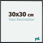 Your Decoration Evry Kunststof Fotolijst 30x30cm Hoogglans - Zwart