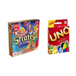 Hasbro Spellenbundel - 2 Stuks - Stratego Junior & Uno