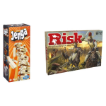 Hasbro Spellenbundel - 2 Stuks - Jenga & Risk