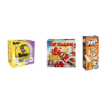 Hasbro Spellenbundel - 3 Stuks - Dobble Classic & Jenga & Stef Stuntpiloot