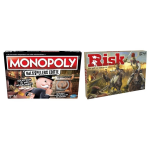 Spellenbundel - 2 Stuks - Monopoly Valsspelerseditie & Hasbro Risk
