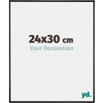 Your Decoration Evry Kunststof Fotolijst 24x30cm Hoogglans - Zwart