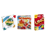 Hasbro Spellenbundel - 3 Stuks - Ik Hou Van Holland & Uno & Stef Stuntpiloot