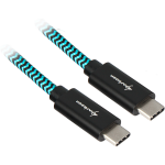 Sharkoon Usb 3.1 Kabel, Usb-c > Usb C - Zwart