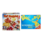 Spellenbundel - 2 Stuks - Stef Stuntpiloot & Scrabble Junior