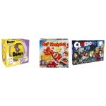 Hasbro Spellenbundel - 3 Stuks - Dobble Classic & Cluedo & Stef Stuntpiloot