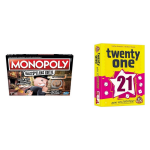 Spellenbundel - 2 Stuks - Monopoly Valsspelerseditie & Twenty One