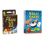 Hasbro Spellenbundel - 2 Stuks - Phase 10 & Halli Galli