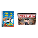 Hasbro Spellenbundel - 2 Stuks - Halli Galli & Monopoly Valsspelerseditie
