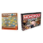 Spellenbundel - 2 Stuks - Patchwork & Monopoly Valsspelerseditie