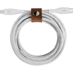 Belkin Boost Charge Usb-c-kabel Met Lightning-connector + Leren Bandje - Blanco