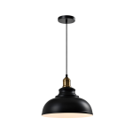 Quvio Hanglamp Rond - Quv5126l-black - Zwart