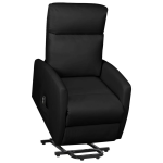 Vidaxl Sta-op-stoel Verstelbaar Kunstleer - Zwart
