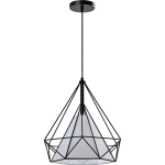 Quvio Hanglamp Met Metalen Frame - Quv5152l-black - Zwart