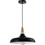 Quvio Hanglamp Rond - Quv5137l-black - Zwart