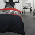 Today Clem Cotton 1 Persoons Bedset - 140 X 200 Cm - Red Print