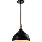 Quvio Hanglamp Rond - Quv5136l-black - Zwart