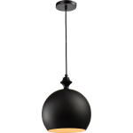 Quvio Hanglamp Rond - Quv5109l-black - Zwart