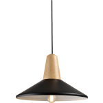 Quvio Hanglamp Rond - Quv5068l-black - Zwart