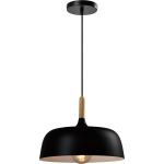 Quvio Hanglamp Rond - Quv5128l-black - Zwart