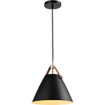 Quvio Hanglamp Rond - Quv5111l-black - Zwart