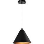 Quvio Hanglamp Rond - Quv5160l-black - Zwart