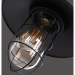 Quvio Hanglamp Metaal En Glas - Quv5082l-black - Zwart